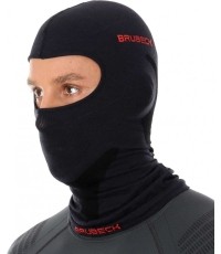 Kominiarka unisex Brubeck Merino KM10370 - Czarny