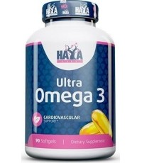 Haya Labs Ultra Omega 3 90 kaps. (olej rybny)