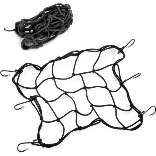 Elastyczna siatka bagażowa do motocykli Jumbo 30x30 cm