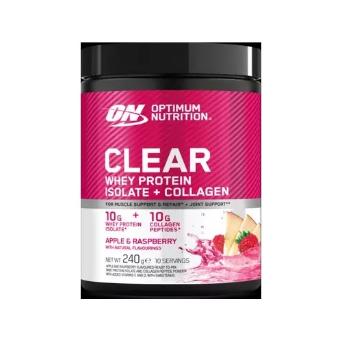 Optimum Nutrition Clear Whey Protein Isolate + Collagen 240 g