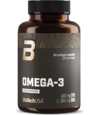 Biotech Omega-3 trójglicerydy 60 kaps.