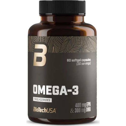 Biotech Omega-3 trójglicerydy 60 kaps.