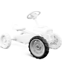 Wheel 9x2 Cross - Light Grey/Black Front Right