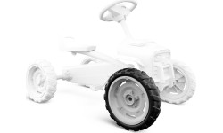 Wheel 9x2 Cross - Light Grey/Black Front Right