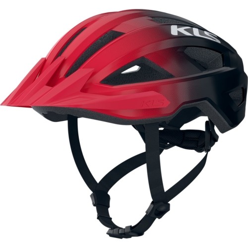 Kask KLS Daze Lumio 022 z lampką, rozmiar M/L: 55-58 cm (czerwony)