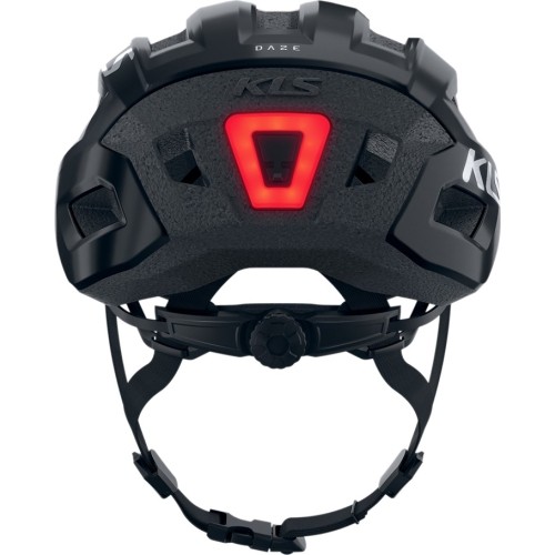 Kask KLS Daze Lumio 022 z lampką, rozmiar M/L: 55-58 cm (czerwony)