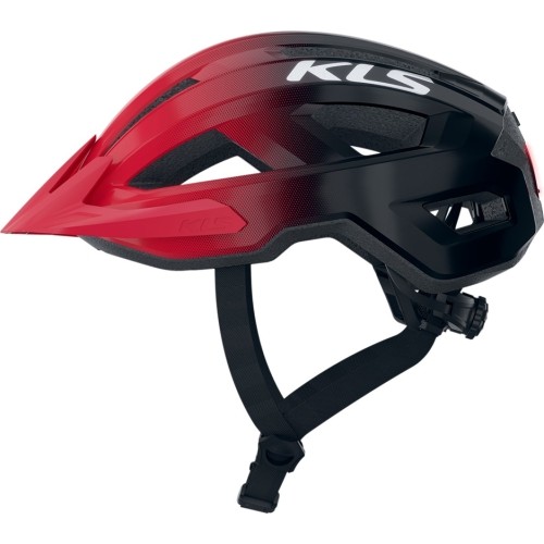 Kask KLS Daze Lumio 022 z lampką, rozmiar M/L: 55-58 cm (czerwony)