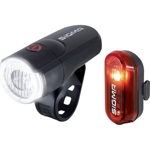 Zestaw oświetlenia Sigma AURA 30 + Curve K-Set battery (StVZO)