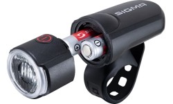 Zestaw oświetlenia Sigma AURA 30 + Curve K-Set battery (StVZO)