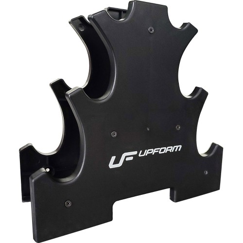 Zestaw hantli fitness winylowych 12 kg ze stojakiem - UpForm