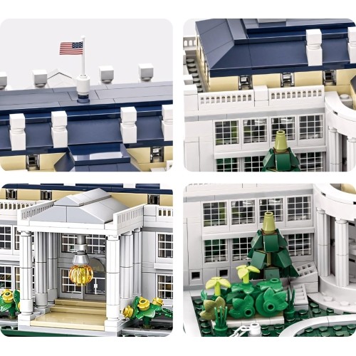 Set of Building Blocks Series White House 894 pcs.
