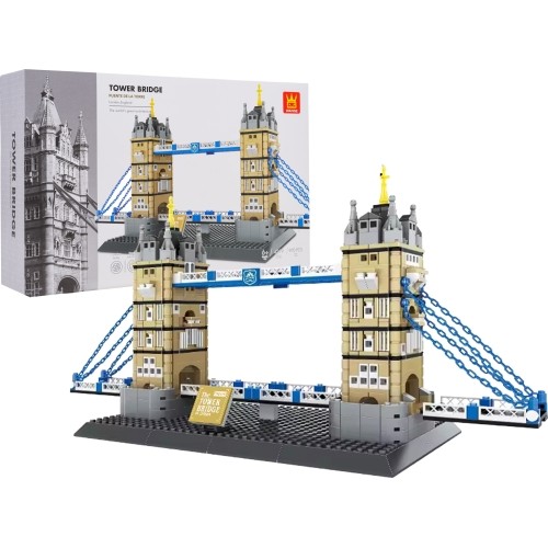 Klocki konstrukcyjne Tower Bridge, 969 elementów