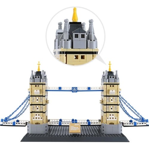 Klocki konstrukcyjne Tower Bridge, 969 elementów
