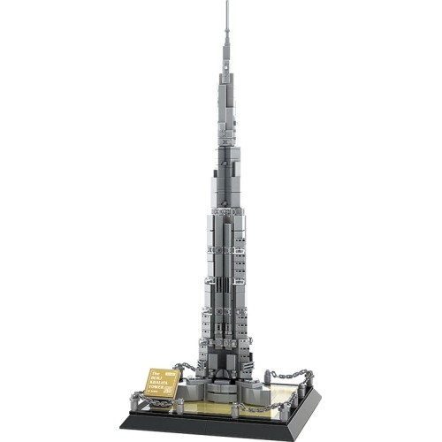 Klocki konstrukcyjne Burj Khalifa, 555 elementów
