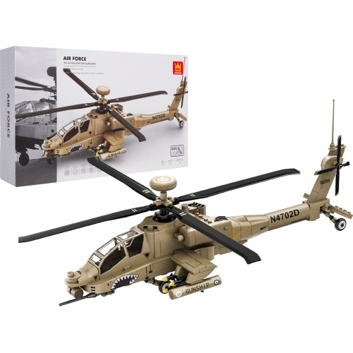 Zestaw klocków Helikopter wojskowy, 255 szt.