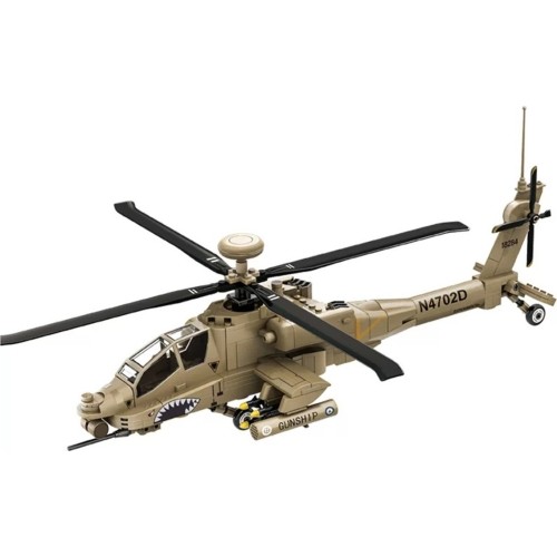 Zestaw klocków Helikopter wojskowy, 255 szt.