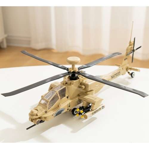 Zestaw klocków Helikopter wojskowy, 255 szt.