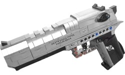 Klocki konstrukcyjne pistolet wojskowy, 360 elementów