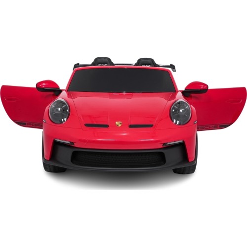 Pojazd elektryczny Porsche 911 GT3, czerwony