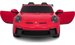 Pojazd elektryczny Porsche 911 GT3, czerwony