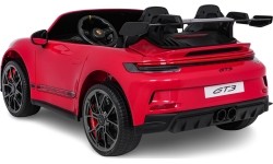 Pojazd elektryczny Porsche 911 GT3, czerwony