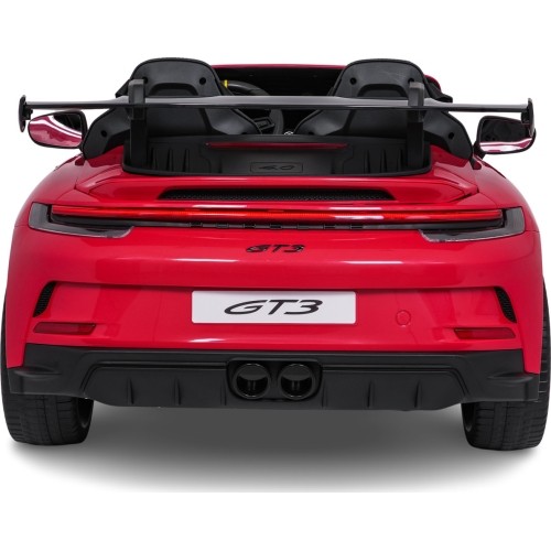 Pojazd elektryczny Porsche 911 GT3, czerwony