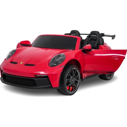 Pojazd elektryczny Porsche 911 GT3, czerwony