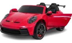 Pojazd elektryczny Porsche 911 GT3, czerwony
