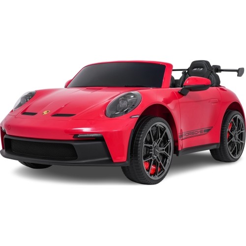 Pojazd elektryczny Porsche 911 GT3, czerwony