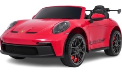 Pojazd elektryczny Porsche 911 GT3, czerwony
