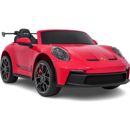 Pojazd elektryczny Porsche 911 GT3, czerwony