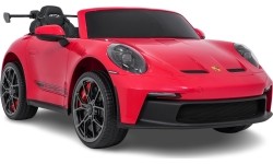 Pojazd elektryczny Porsche 911 GT3, czerwony