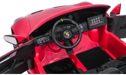 Pojazd elektryczny Porsche 911 GT3, czerwony