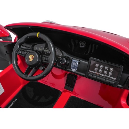 Pojazd elektryczny Porsche 911 GT3, czerwony