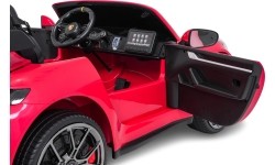 Pojazd elektryczny Porsche 911 GT3, czerwony
