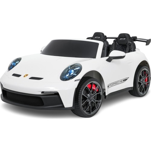 Pojazd elektryczny Porsche 911 GT3, biały