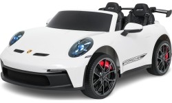 Pojazd elektryczny Porsche 911 GT3, biały