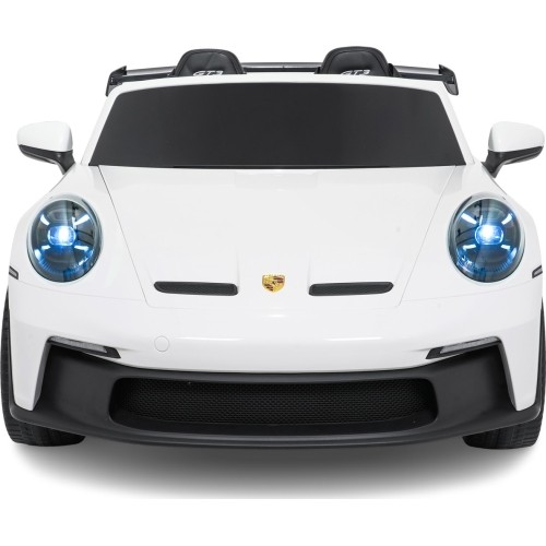 Pojazd elektryczny Porsche 911 GT3, biały