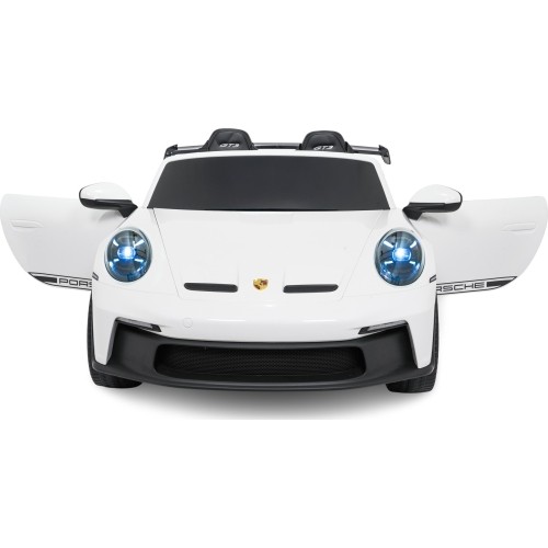 Pojazd elektryczny Porsche 911 GT3, biały