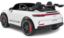 Pojazd elektryczny Porsche 911 GT3, biały