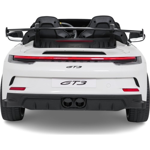 Pojazd elektryczny Porsche 911 GT3, biały