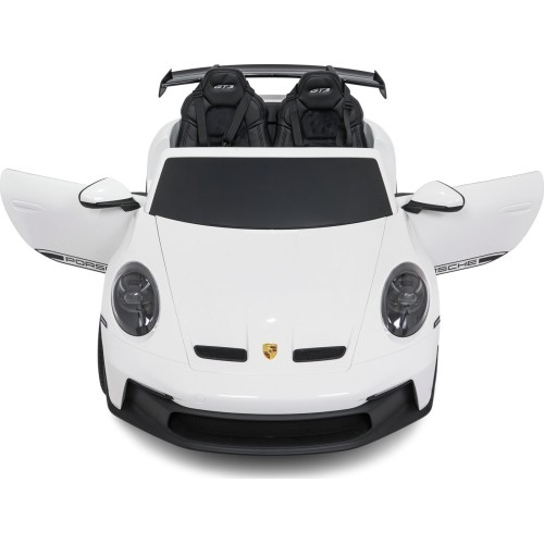 Pojazd elektryczny Porsche 911 GT3, biały