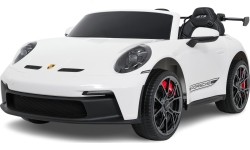 Pojazd elektryczny Porsche 911 GT3, biały