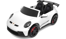 Pojazd elektryczny Porsche 911 GT3, biały