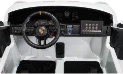 Pojazd elektryczny Porsche 911 GT3, biały