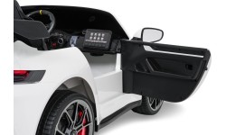 Pojazd elektryczny Porsche 911 GT3, biały