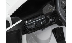 Pojazd elektryczny Porsche 911 GT3, biały