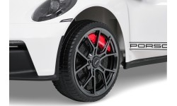 Pojazd elektryczny Porsche 911 GT3, biały