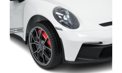 Pojazd elektryczny Porsche 911 GT3, biały