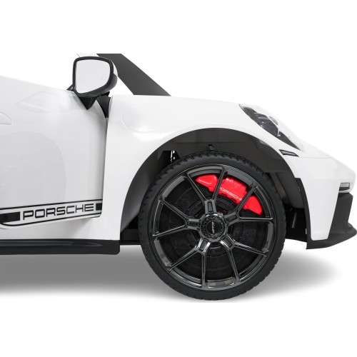 Pojazd elektryczny Porsche 911 GT3, biały